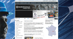 Desktop Screenshot of marcegaglia.fr