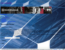 Tablet Screenshot of marcegaglia.es